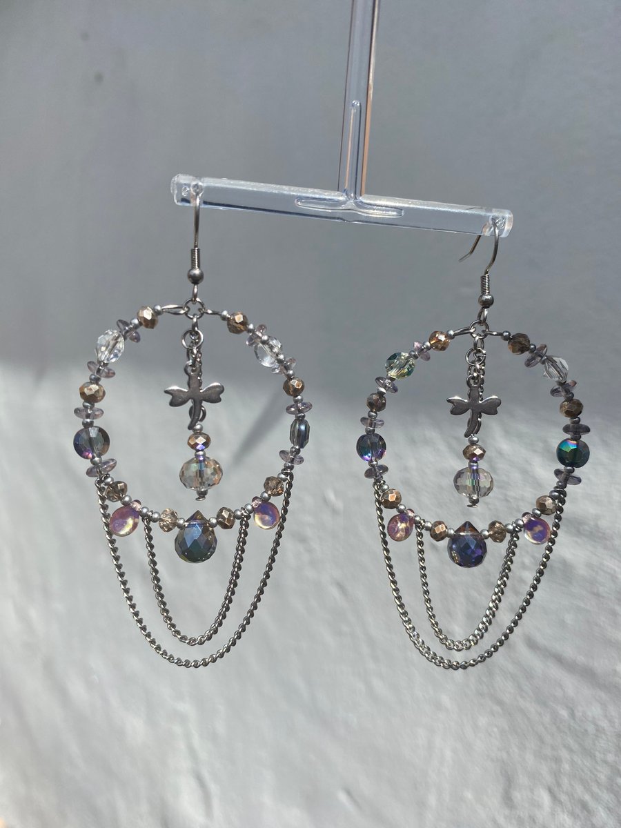 Maeve - Dragonfly Earrings 