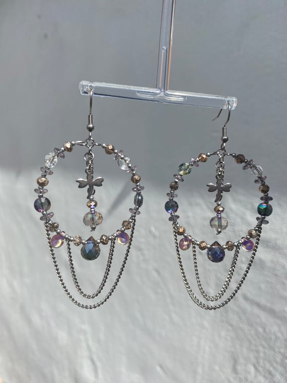 Maeve - Dragonfly Earrings 