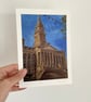 Art Print Bolton Town Hall - Lancashire - Fine Art - A5 Size (A4 also available) - Image 3