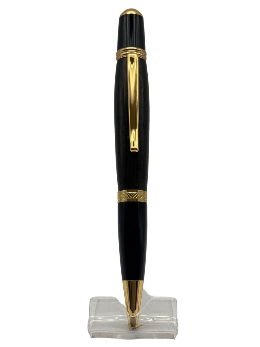 Stalwart Ballpoint Pen - Bog Oak