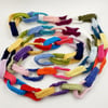  Colourful Crochet Cotton Chain 