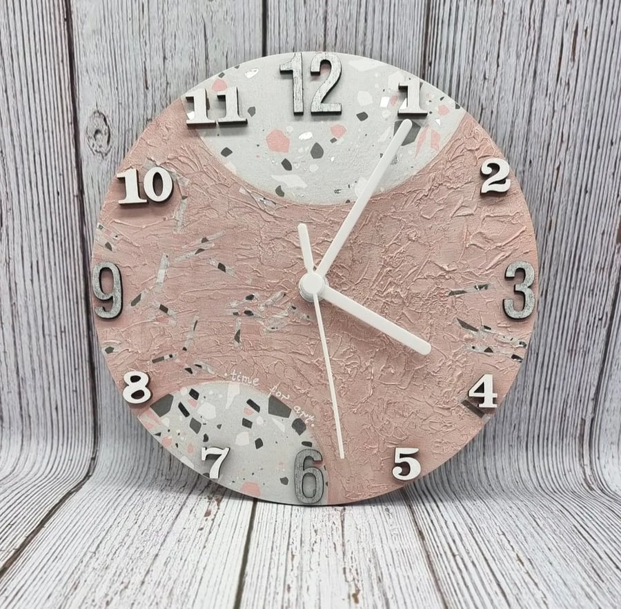 Handmade wall clock