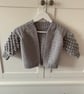 Bobble Sleeve Cardigan - Handmade Crochet Baby & Children's Cardigan - Image 5