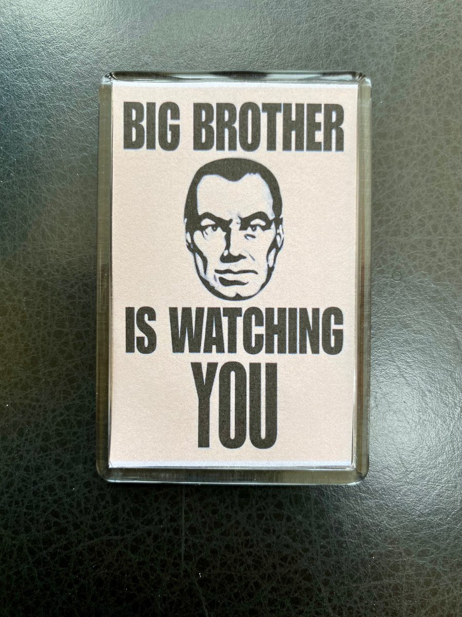 Big Brother is Watching You decorative fridge magnet