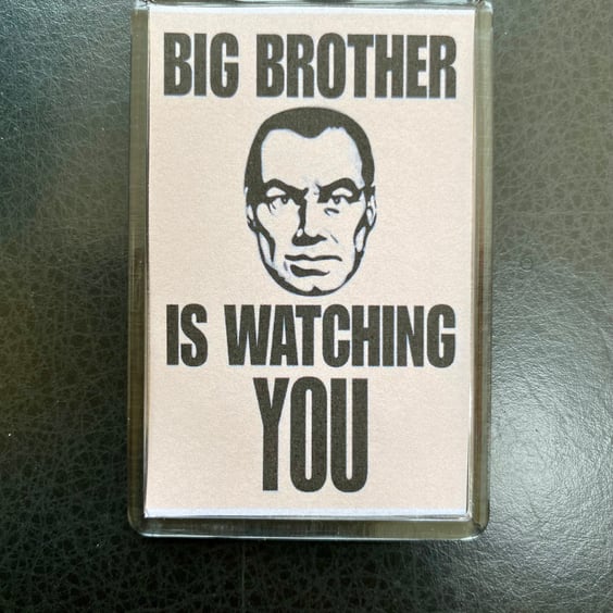 Big Brother is Watching You decorative fridge magnet
