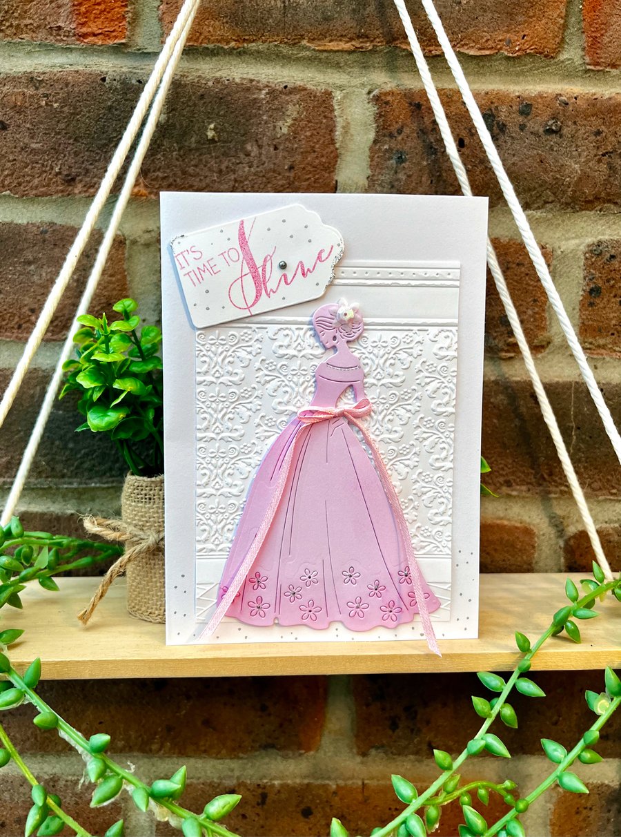 Birthday card - ‘It’s time to shine’