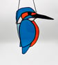 Stained Glass kingfisher - spring bird lover gift  - Image 7