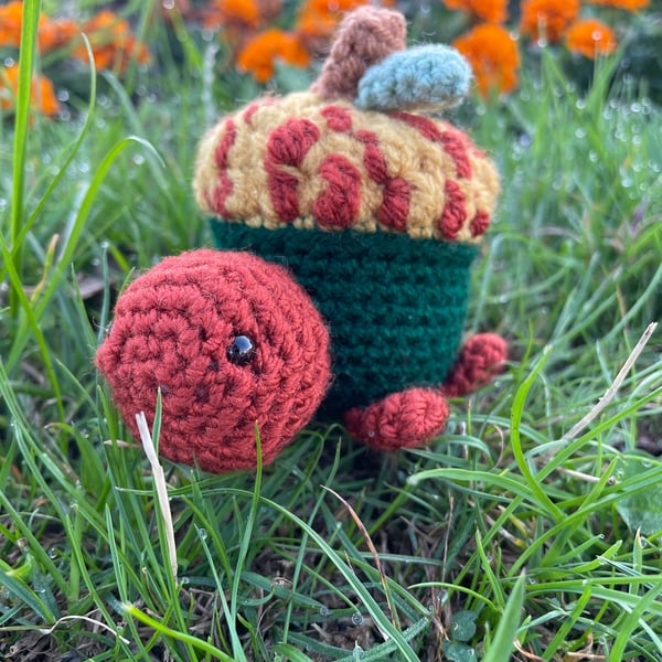 Amigurumi Crochet Acorn Turtle