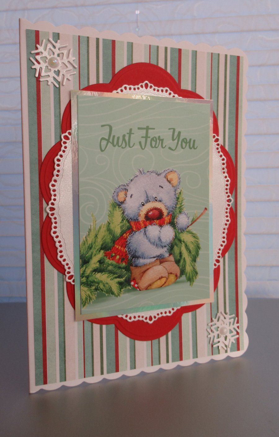 Grey Bear - Just Fort You - A5 Card