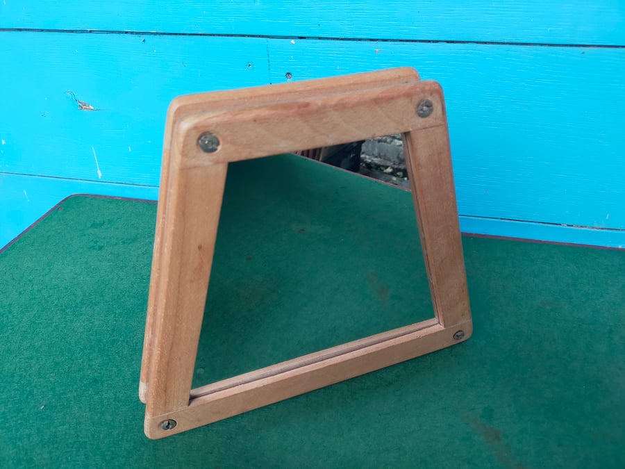 "National" tennis press mirror