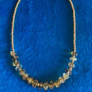 Handmade genuine Citrine necklace 