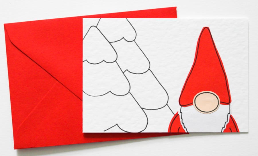 Nordic Santa Christmas cards, Gonk ChildrensThank you Cards 