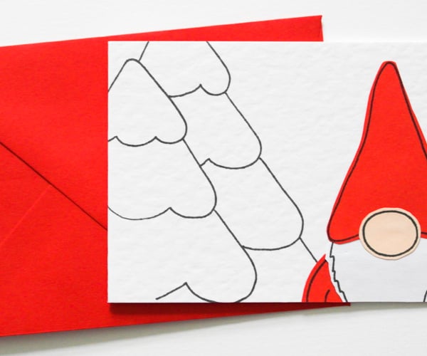 Nordic Santa Christmas cards, Gonk ChildrensThank you Cards 