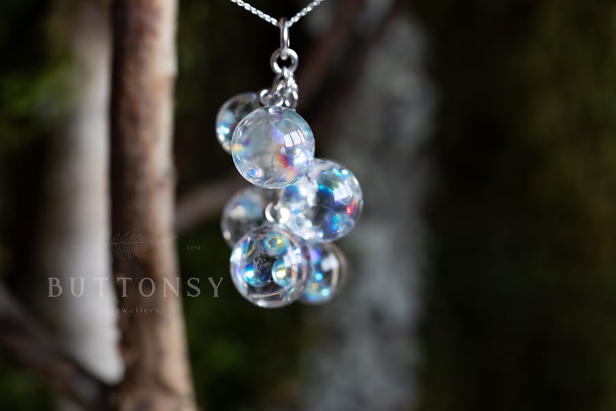 Bubble Charm Necklace