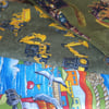 Transport Fabric Bundle Steam Train Tug Boat Diggers