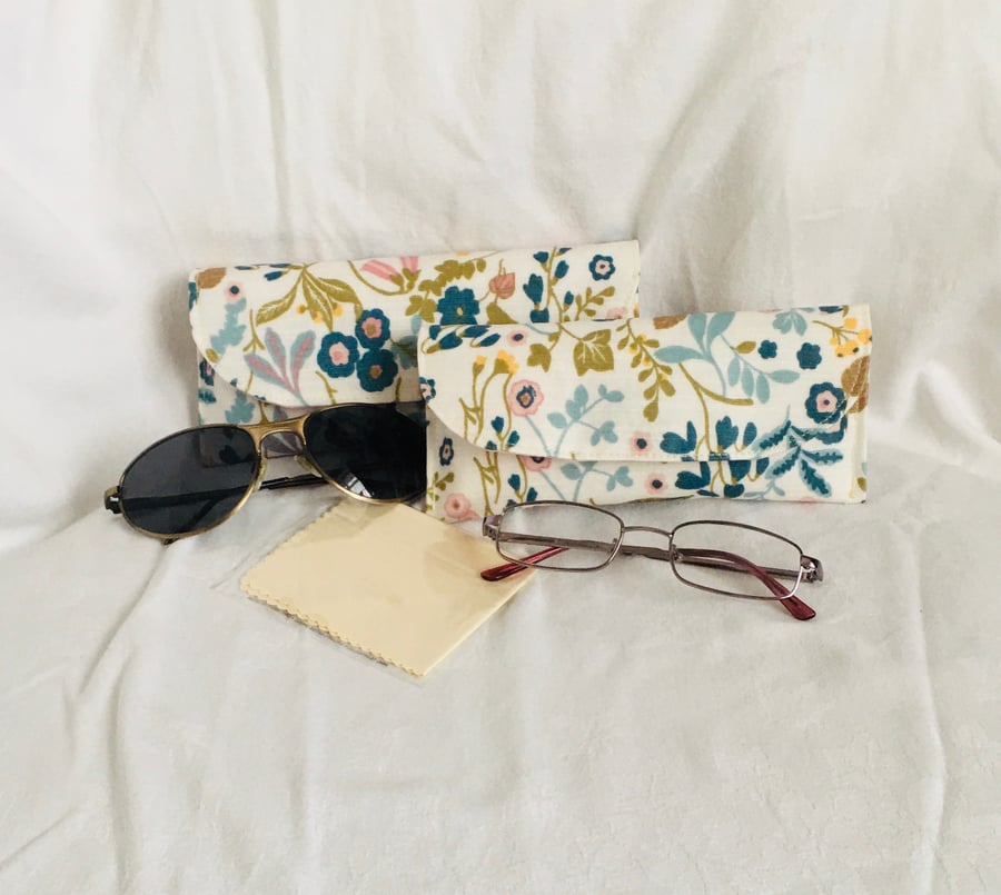 Matching Set of Glasses Cases, Spectacle Case, Sunglasses Case, Gift Ideas.