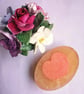 Honey & Donkey Milk Soap – Handmade Heart Valentine’s Gift