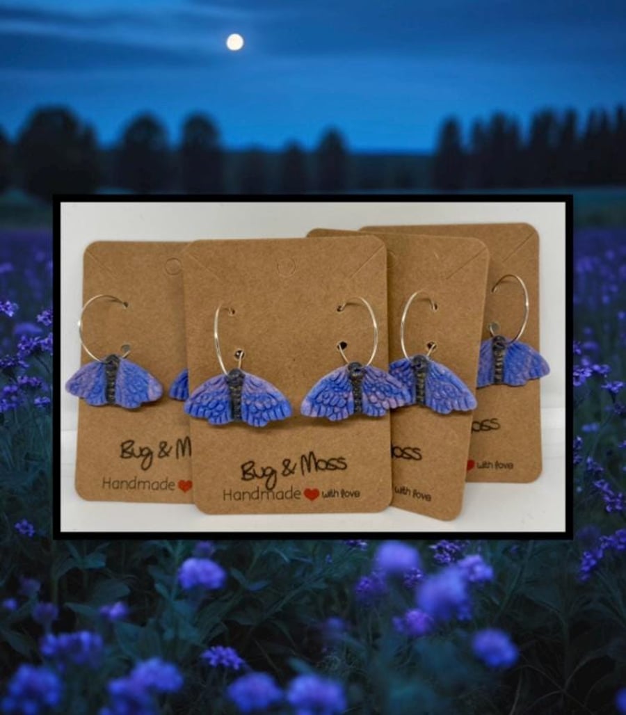 Wildlife Charity Donation moth hoops