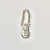 Special Order for Sophie - 'Catching Snowballs' Snowman - Hanging Decoration