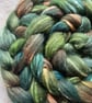 Recycled wool tweed blend spinning fibre 100g   Pine Ridge - Image 2