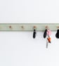 Shaker Peg Rail in Vert De Terre, Mug Rack,Coat Hooks, Kitchen Peg Rail, Kitchen - Image 2