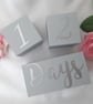 Milestone Wood Blocks, Personalised Wood Blocks, Nursery Decor, Baby Room Decor, - Image 4