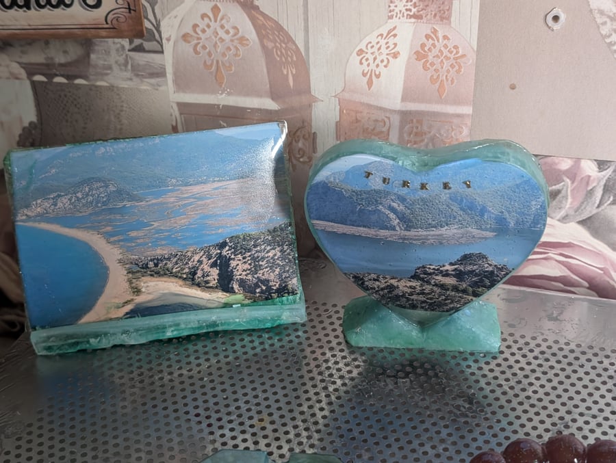 Personalised picture frames sold separately