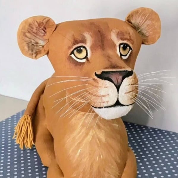 Lioness Doorstop 