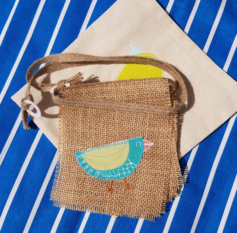 Funky bird bunting 