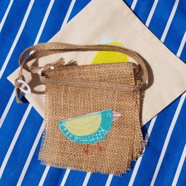 Funky bird bunting 