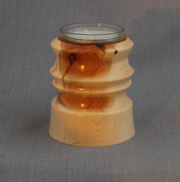 Perfectly Imperfect-Beautiful Tealight in Yew
