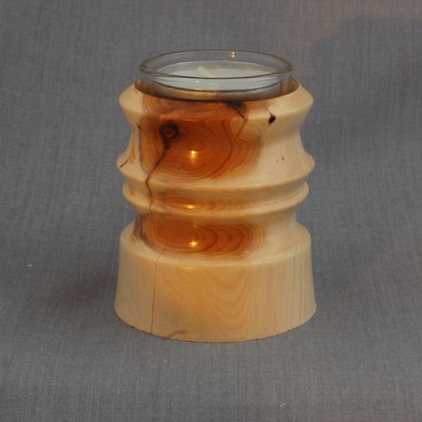 Perfectly Imperfect-Beautiful Tealight in Yew