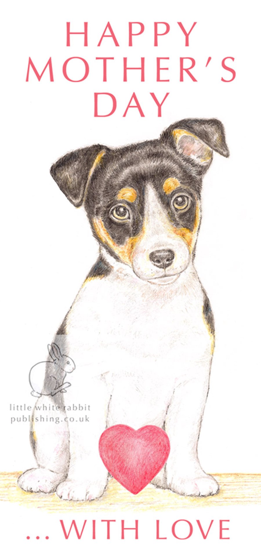 Jack the Jack Russell - Mother's Day Card