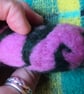 Bean Wool Cat Toy Needle Felted British Wool - Image 3