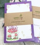 Notepad - A6 Recycled Paper Notepad - Sleepy Dragon - Image 1