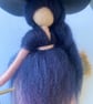 Witch Wool Fairy, Hanging Ornament, Halloween  - Image 4