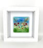 Fused Glass Flower Meadow Picture - Image 3
