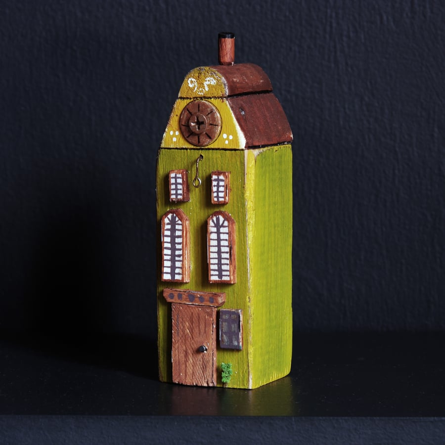  Wonky Buildings, Amsterdam Driftwood Art