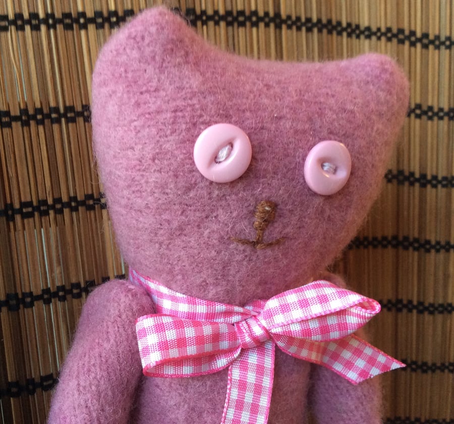 Pink Jumper Teddy Bear