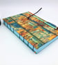 Rusty Blue - A5 Notebook - Coptic Stitched