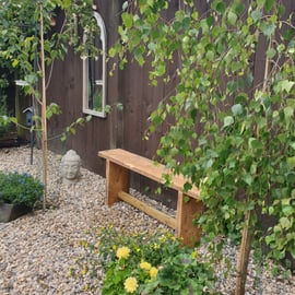 Reclaimed Scaffold Board Simple Wooden Bench