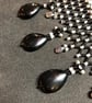 Obsidian Collar Necklace, handmade - Image 9