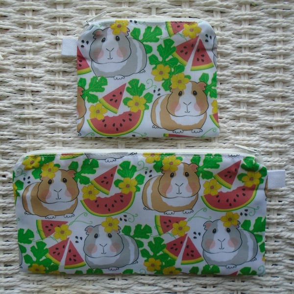Watermelon & Guinea Pigs Pencil Case & Purse Gift Set 