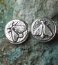 Pewter Bee Cufflinks - Image 3