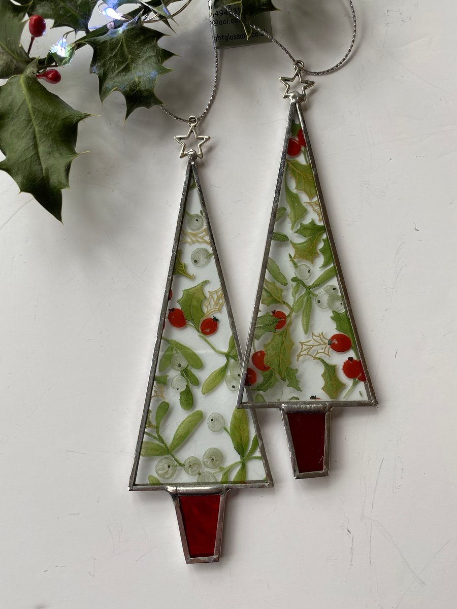 Stained Glass Pattered Tree