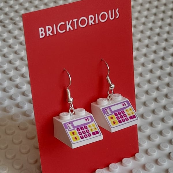 Lego Shopping Till Earrings