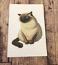 Cat Rectangular Sticker - Image 5