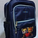 Castino Kids School Backpack with Tino and Tina Cartoon Design