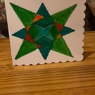 Cards with an islamic pattern