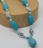 Elephant Parade Turquoise Necklace - Image 1